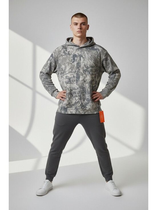 Negative Space Other - Negative Space Camo Long Sleeve Waffle Knit Hoodie Men’s – Size Small – NWT